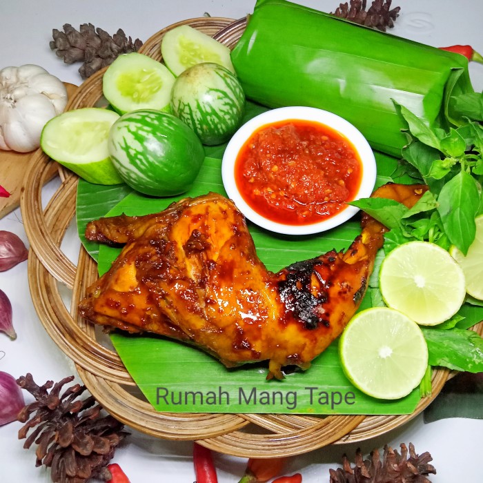 Detail Gambar Ayam Bakar Nasi Nomer 30