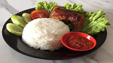 Detail Gambar Ayam Bakar Nasi Nomer 49