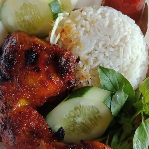 Detail Gambar Ayam Bakar Nasi Nomer 8