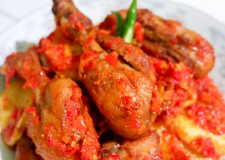 Detail Gambar Ayam Balado Nomer 5