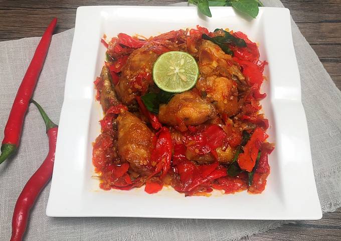 Detail Gambar Ayam Balado Nomer 40