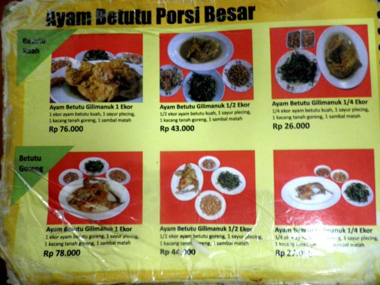 Detail Gambar Ayam Betutu Khas Bali Nomer 50