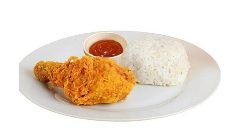 Detail Gambar Ayam Crispy Dan Nasi Nomer 6