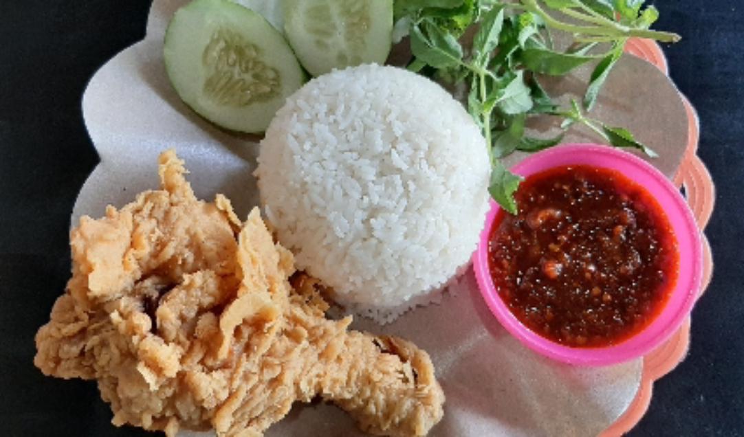 Detail Gambar Ayam Crispy Dan Nasi Nomer 49