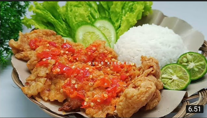 Gambar Ayam Geprek 55 Koleksi Gambar