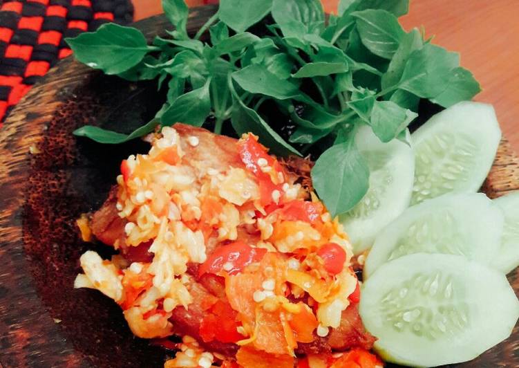 Detail Gambar Ayam Geprek Sambal Matah Nomer 21