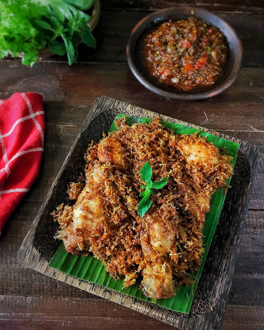 Detail Gambar Ayam Goreng Serundeng Nomer 14