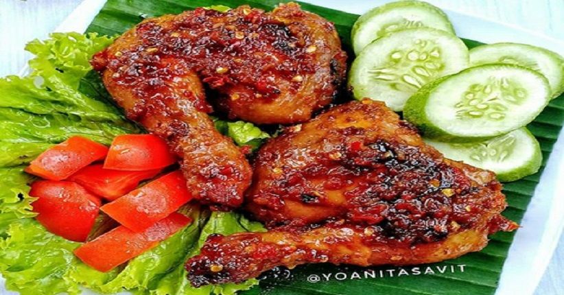 Detail Gambar Ayam Panggang Bumbu Rujak Nomer 21