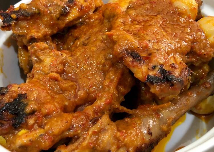 Detail Gambar Ayam Panggang Bumbu Rujak Nomer 33