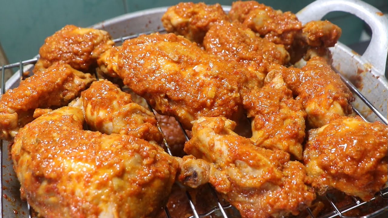 Detail Gambar Ayam Panggang Bumbu Rujak Nomer 6