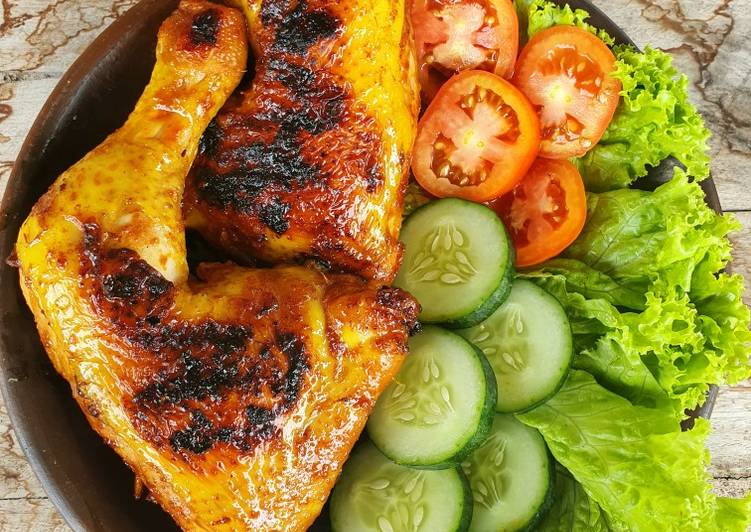 Detail Gambar Ayam Panggang Sayur Kol Nomer 8