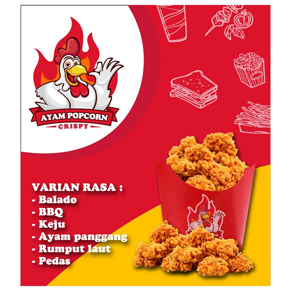 Detail Gambar Ayam Popcorn Nomer 22