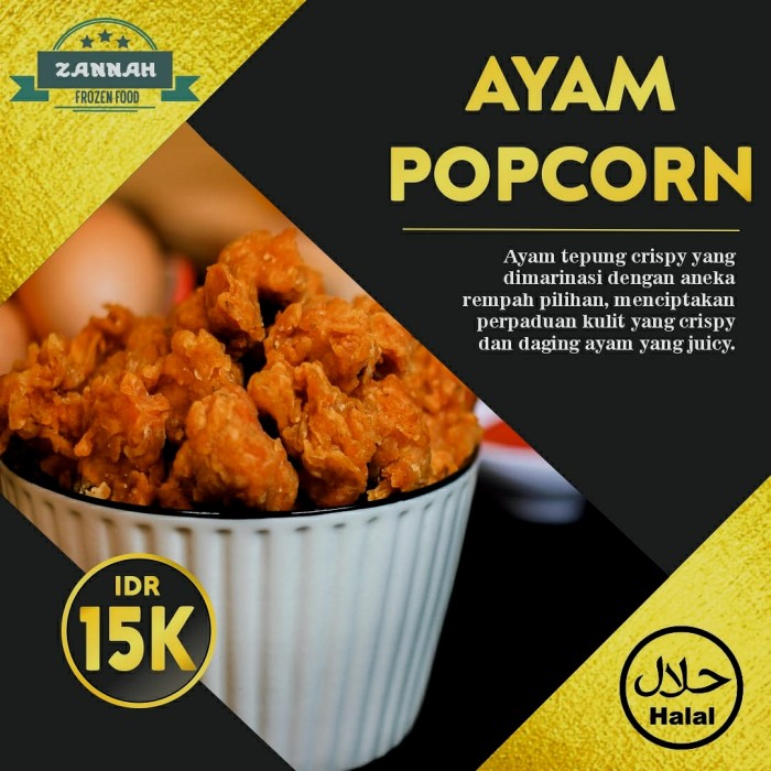 Detail Gambar Ayam Popcorn Nomer 39