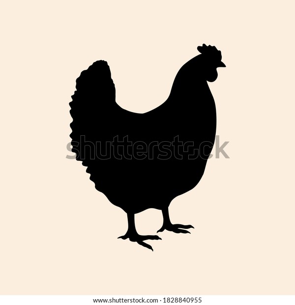 Detail Gambar Ayam Siluet Nomer 48