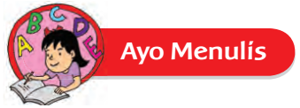 Detail Gambar Ayo Menulis Nomer 10