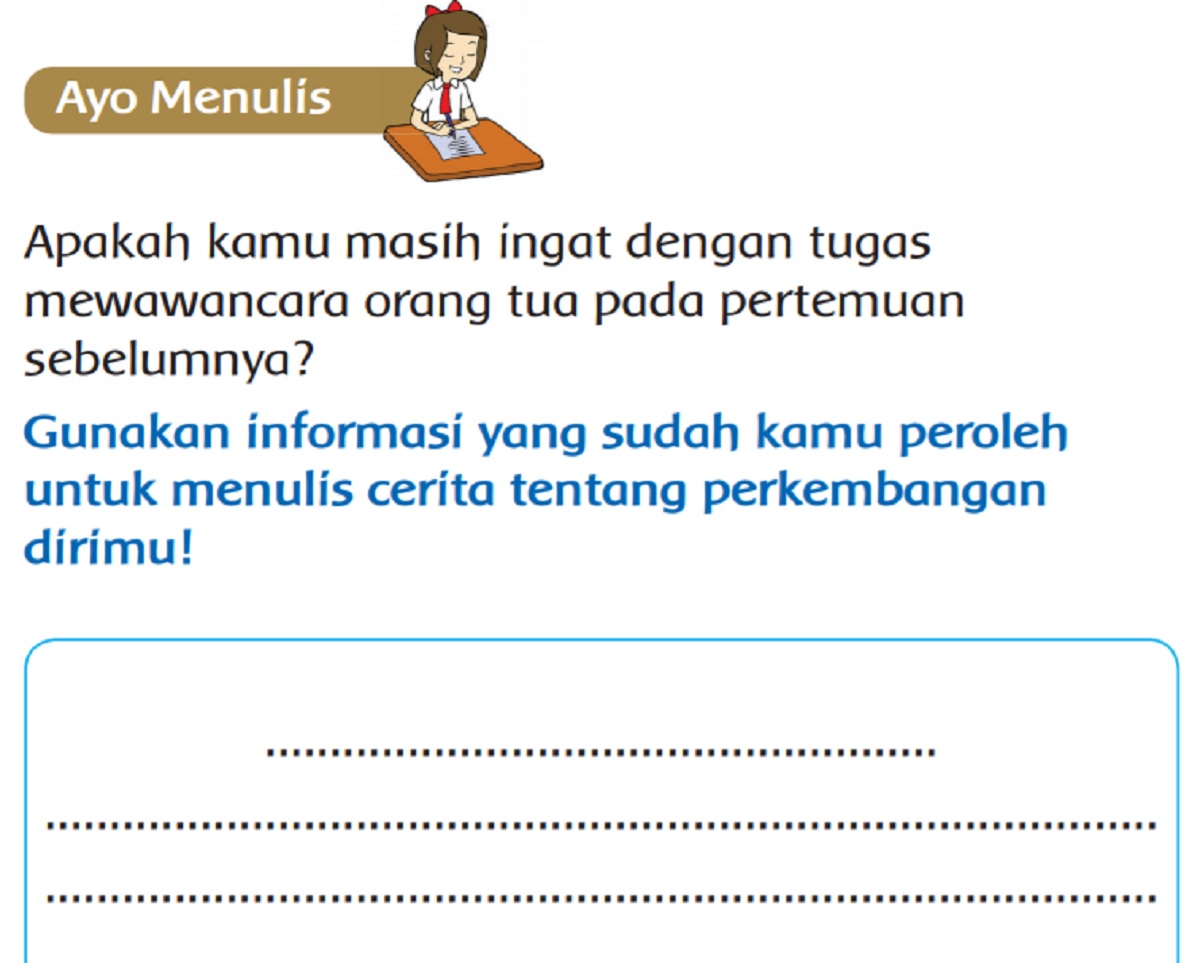 Detail Gambar Ayo Menulis Nomer 14