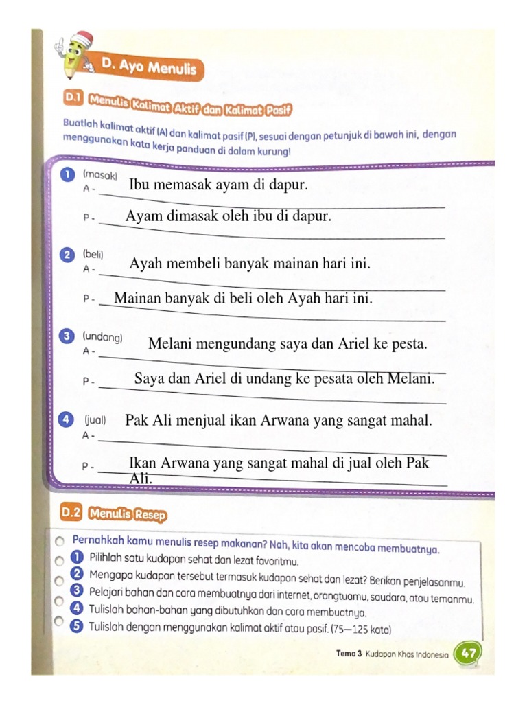 Detail Gambar Ayo Menulis Nomer 36