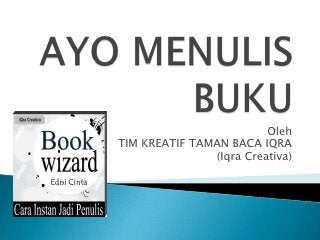Detail Gambar Ayo Menulis Nomer 37