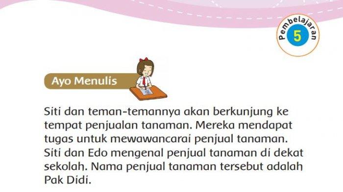 Detail Gambar Ayo Menulis Nomer 6