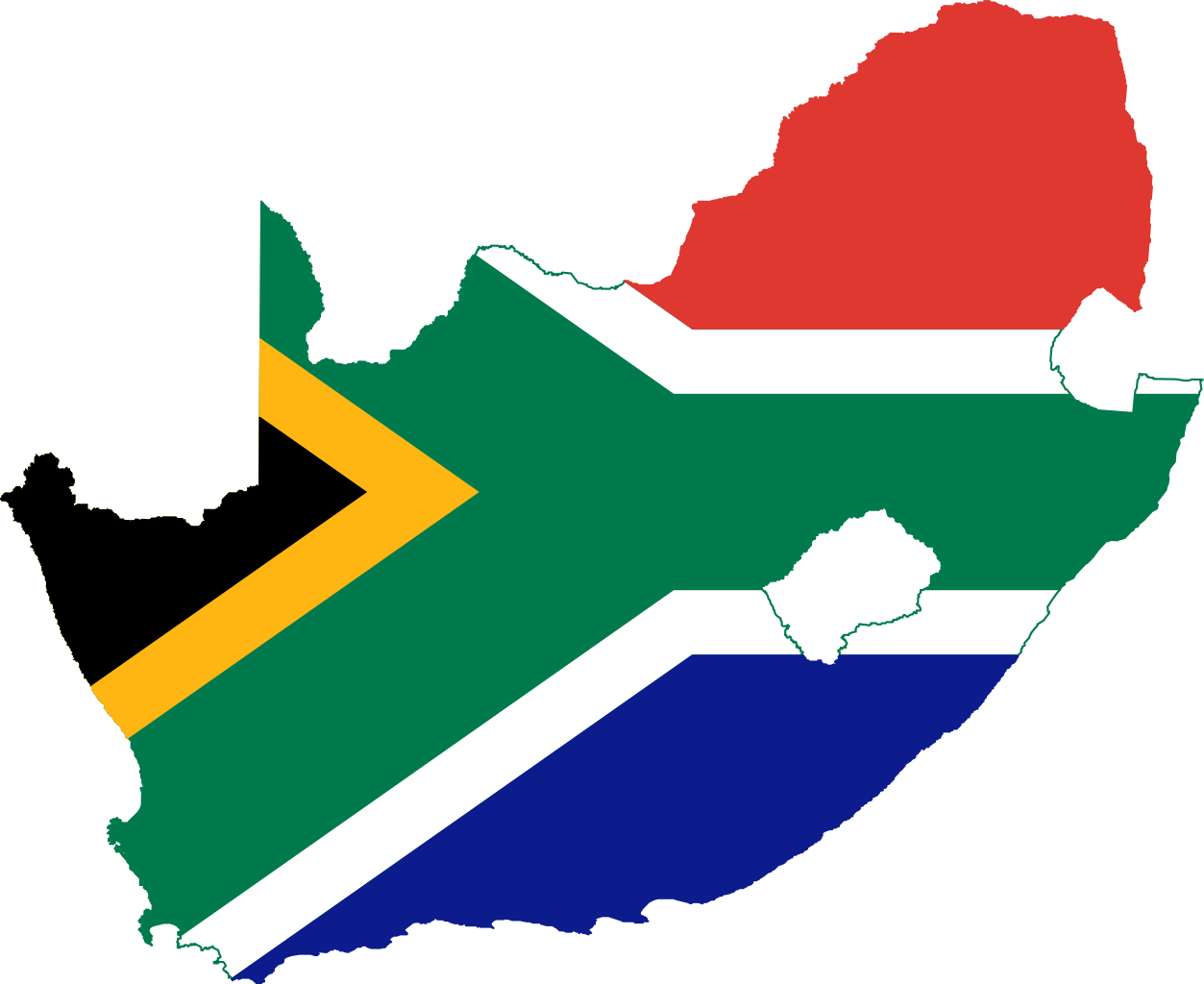 Detail South African Flag Png Nomer 8