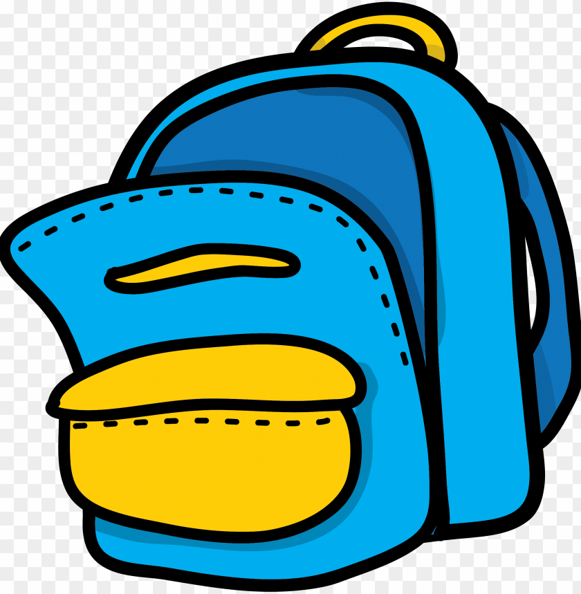 Detail Clip Art Backpack Nomer 2