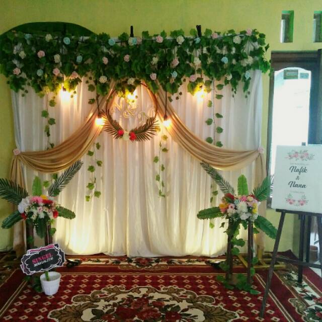 Detail Gambar Backdrop Pernikahan Nomer 17