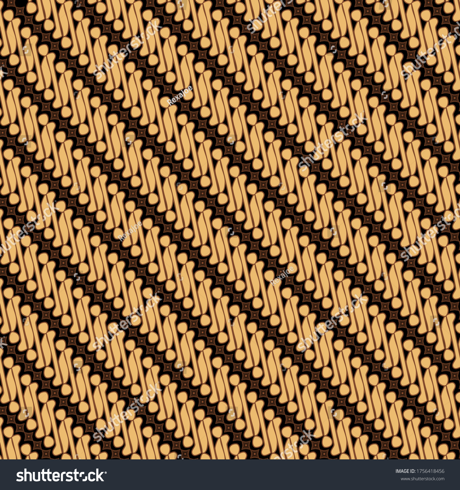 Detail Gambar Background Batik Coklat Nomer 15