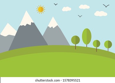 Detail Gambar Background Bukit Clip Art Nomer 5