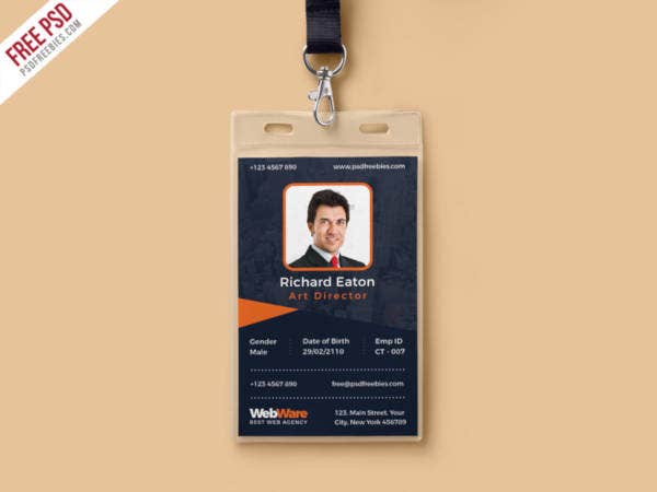 Detail Gambar Background Id Card Vertikal Nomer 24