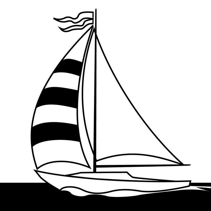 Detail Segelboot Zeichnen Nomer 12