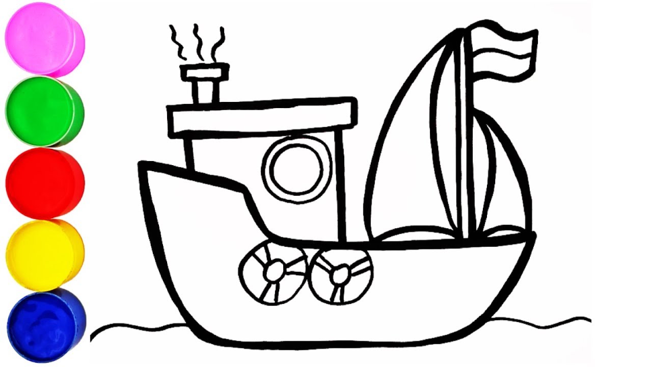 Detail Segelboot Zeichnen Nomer 15
