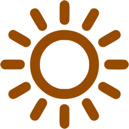 Detail Sun Icon Nomer 10