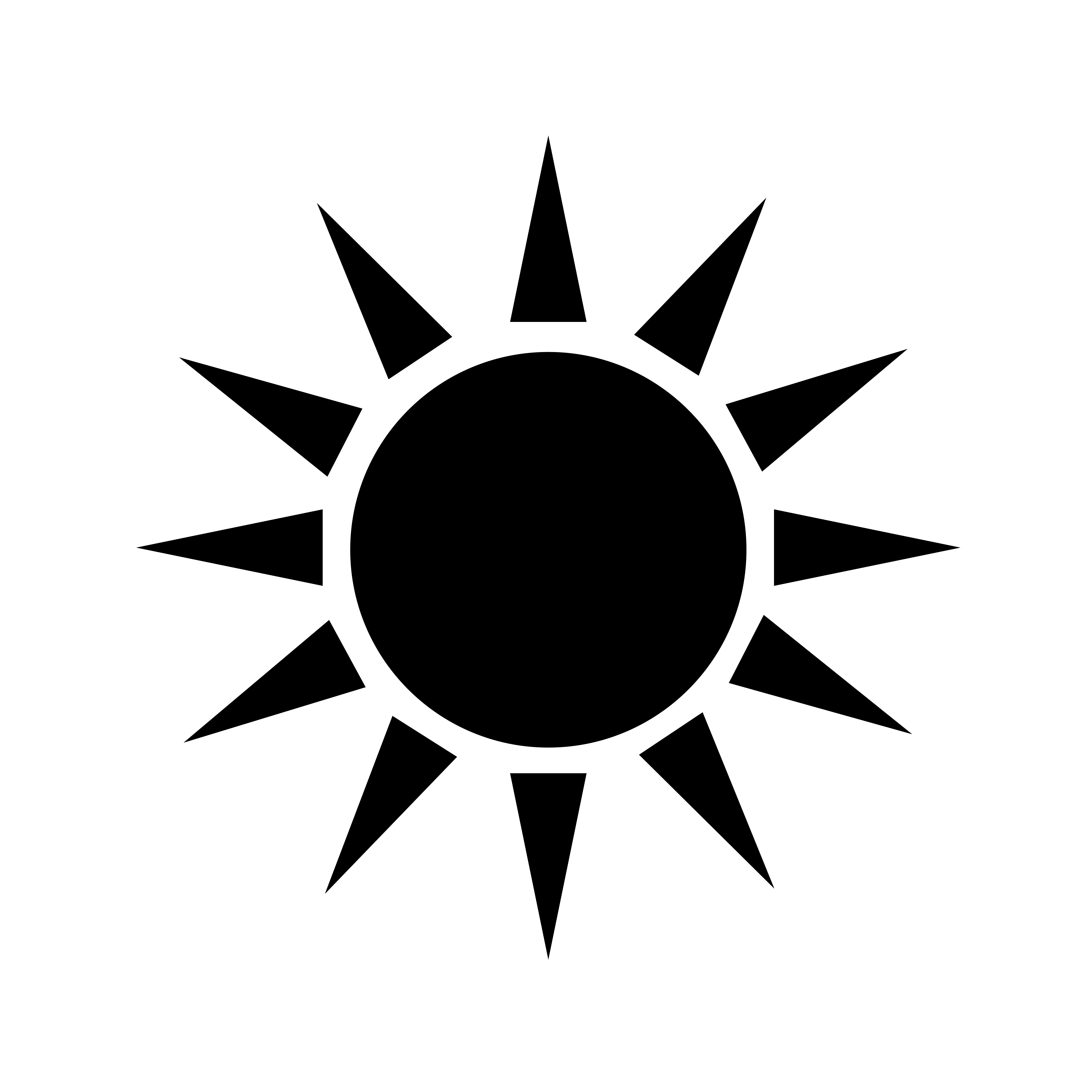 Detail Sun Icon Nomer 3