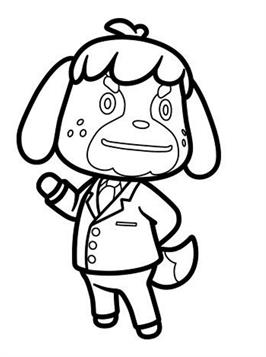 Detail Ausmalbilder Animal Crossing Nomer 10