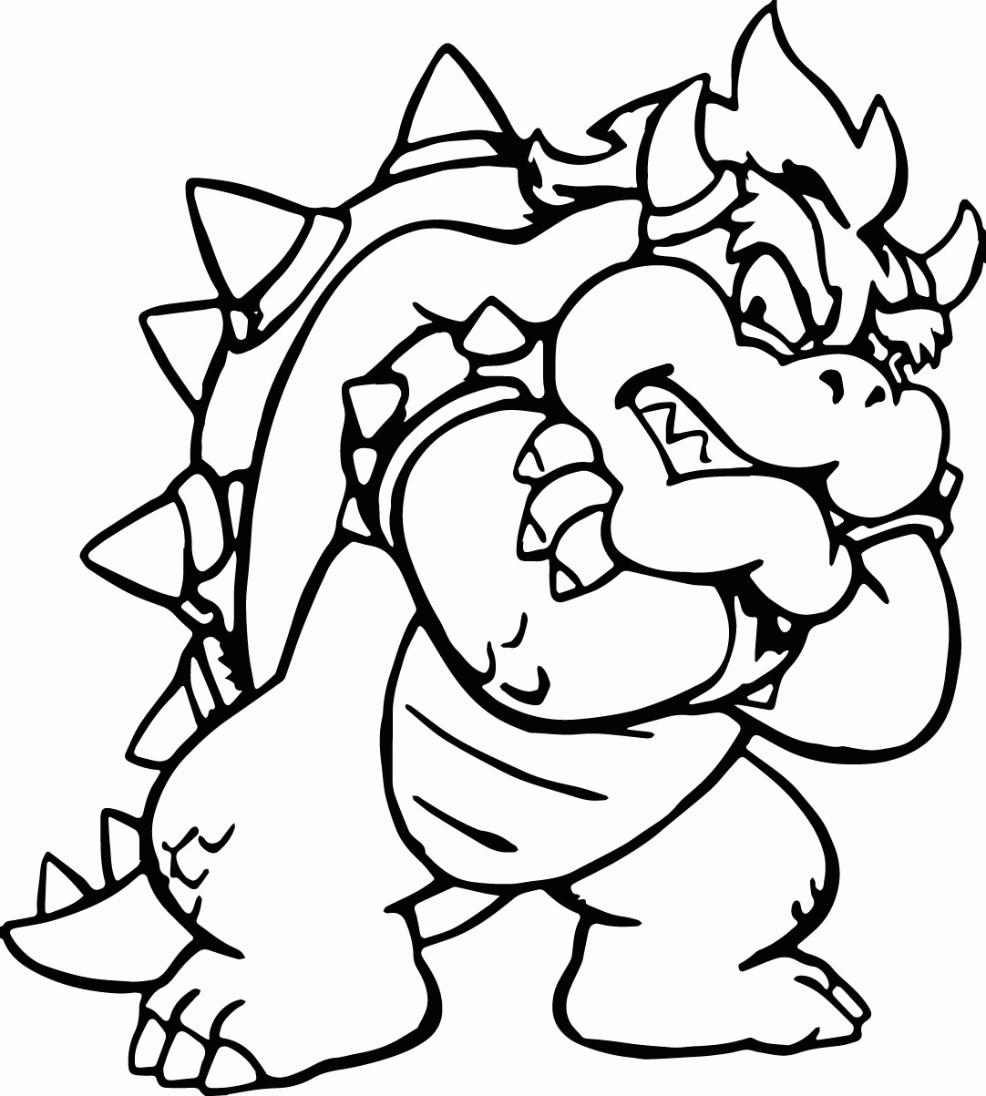 Detail Bowser Junior Ausmalbilder Nomer 23