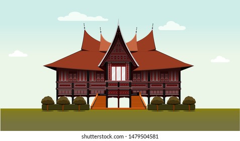 Detail Gambar Background Rumah Adat Nomer 4