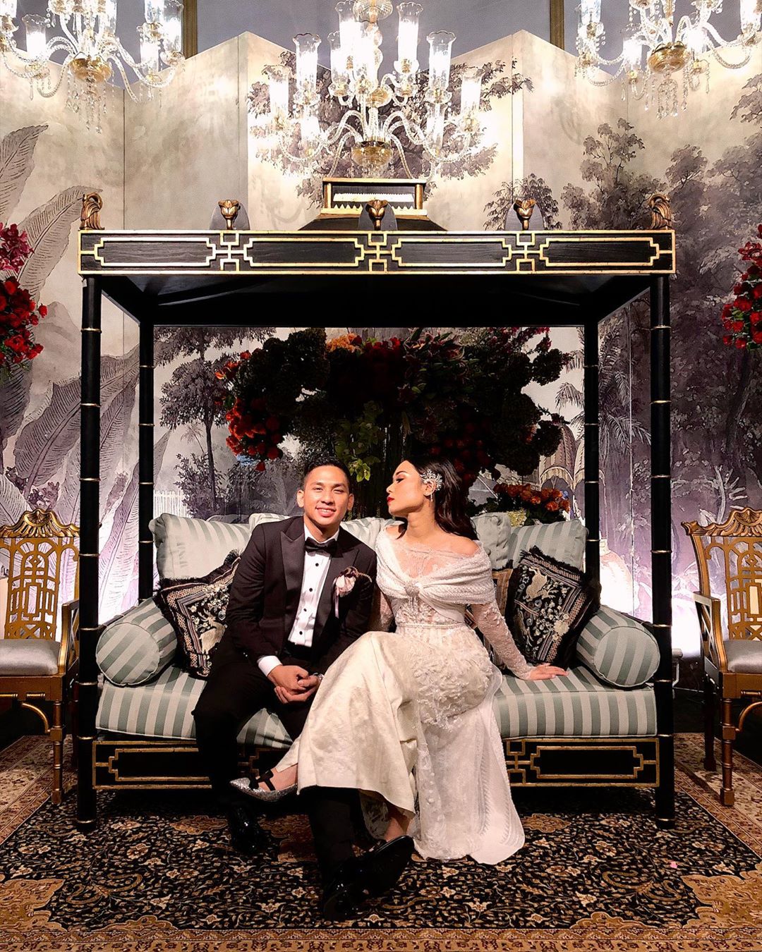 Detail Gambar Background Wedding Warna Hitam Nomer 4