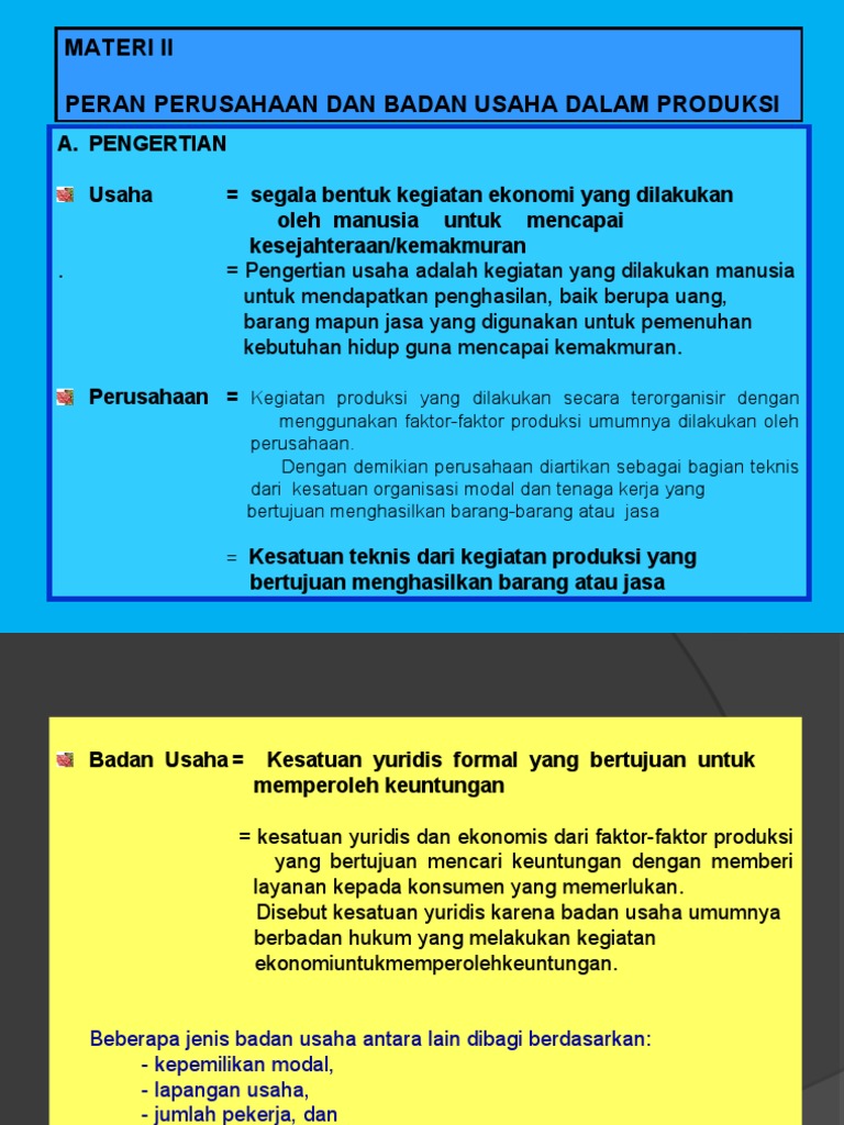 Detail Gambar Badan Usaha Berdasarkan Kepemilikan Modal Nomer 34