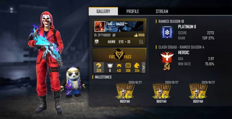 Detail Gambar Badge Season 1 Free Fire Nomer 7