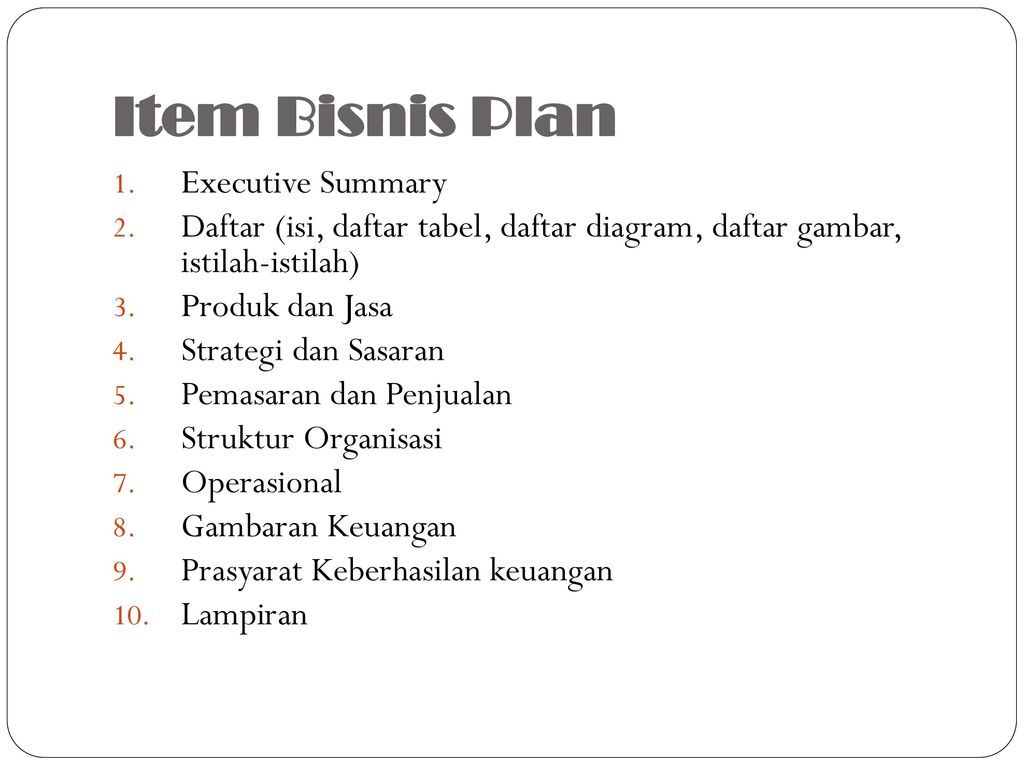 Detail Gambar Bagan Bisnis Plan Jasa Antar Nomer 14