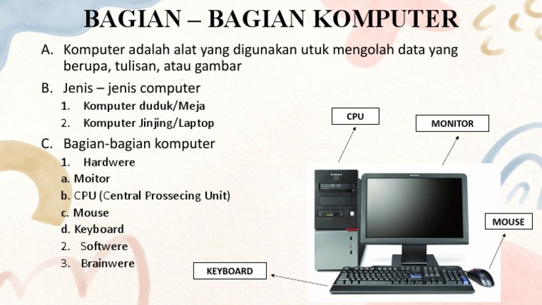 Detail Gambar Bagian Bagian Komputer Nomer 21