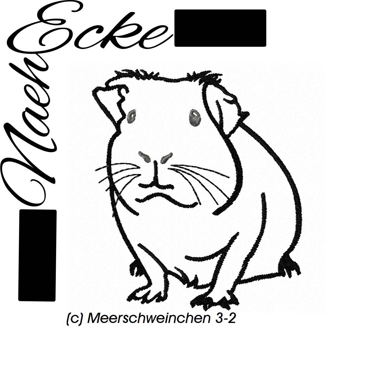 Detail Meerschweinchen Zeichnung Nomer 6