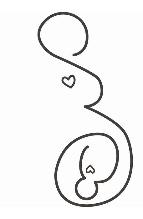Detail Mutter Kind Symbol Tattoo Nomer 11