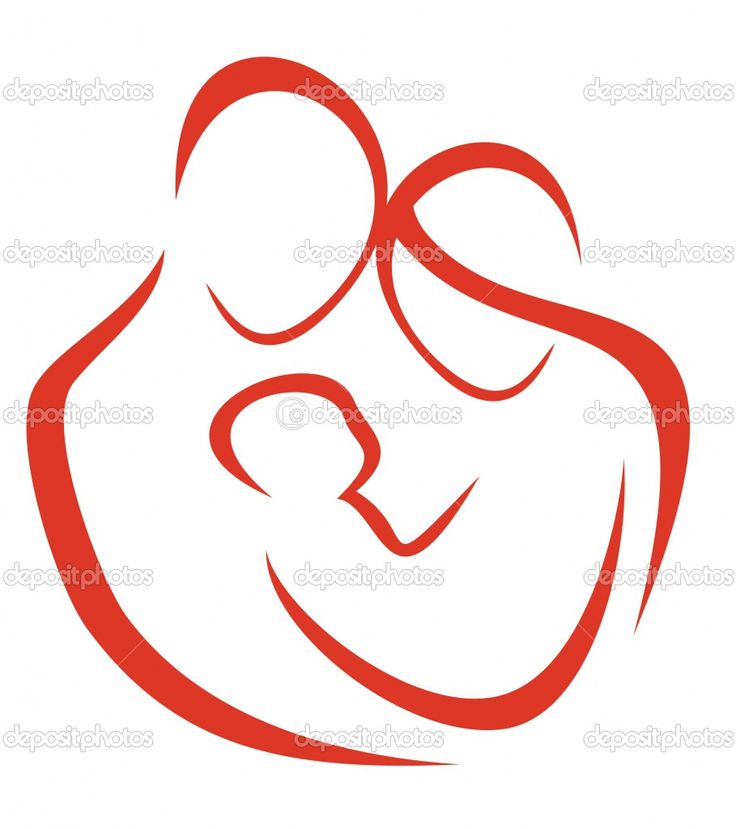 Detail Mutter Kind Symbol Tattoo Nomer 12