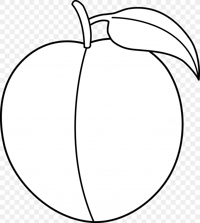 Detail Peach Drawing Nomer 12
