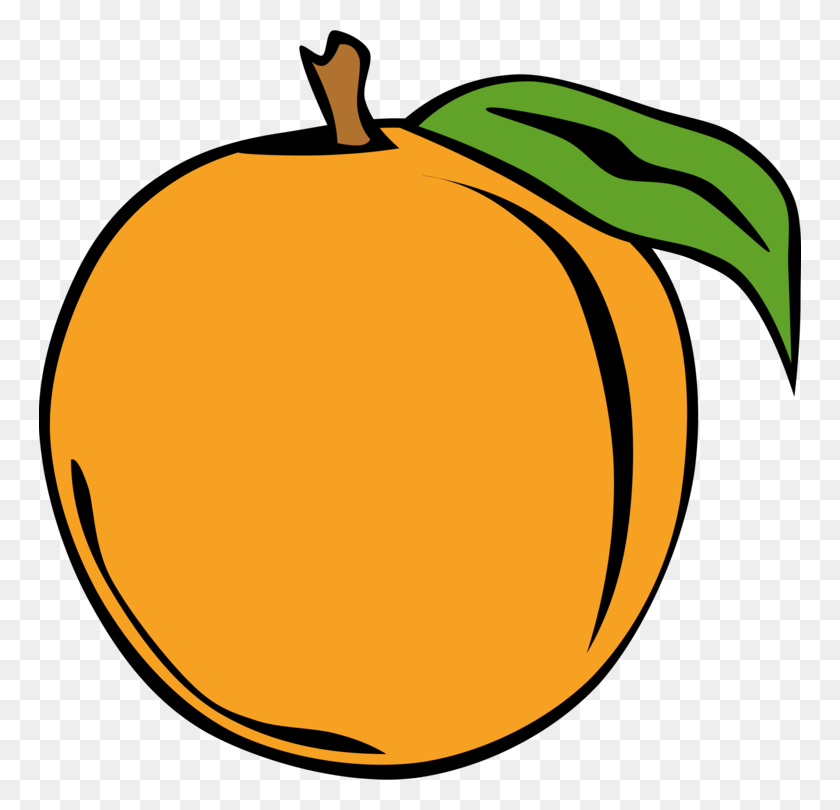 Detail Peach Drawing Nomer 24