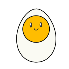 Detail Smiling Egg Nomer 2