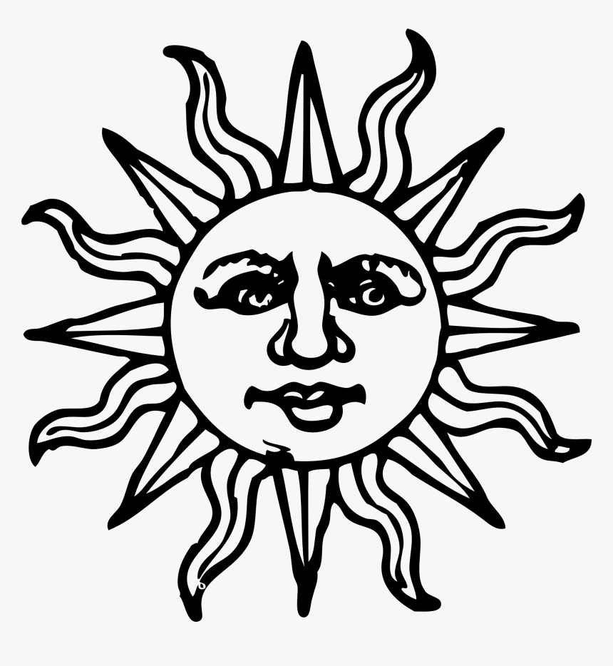 Detail Sun Drawing Nomer 7