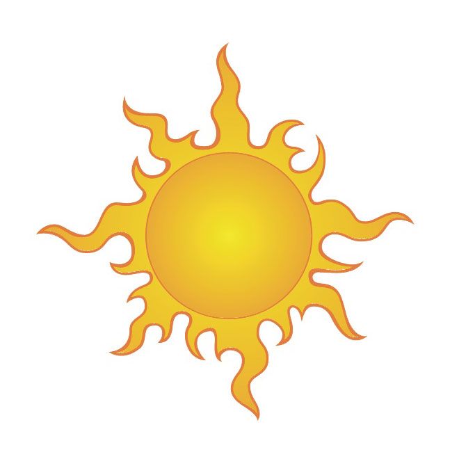 Detail Sun Drawing Nomer 3