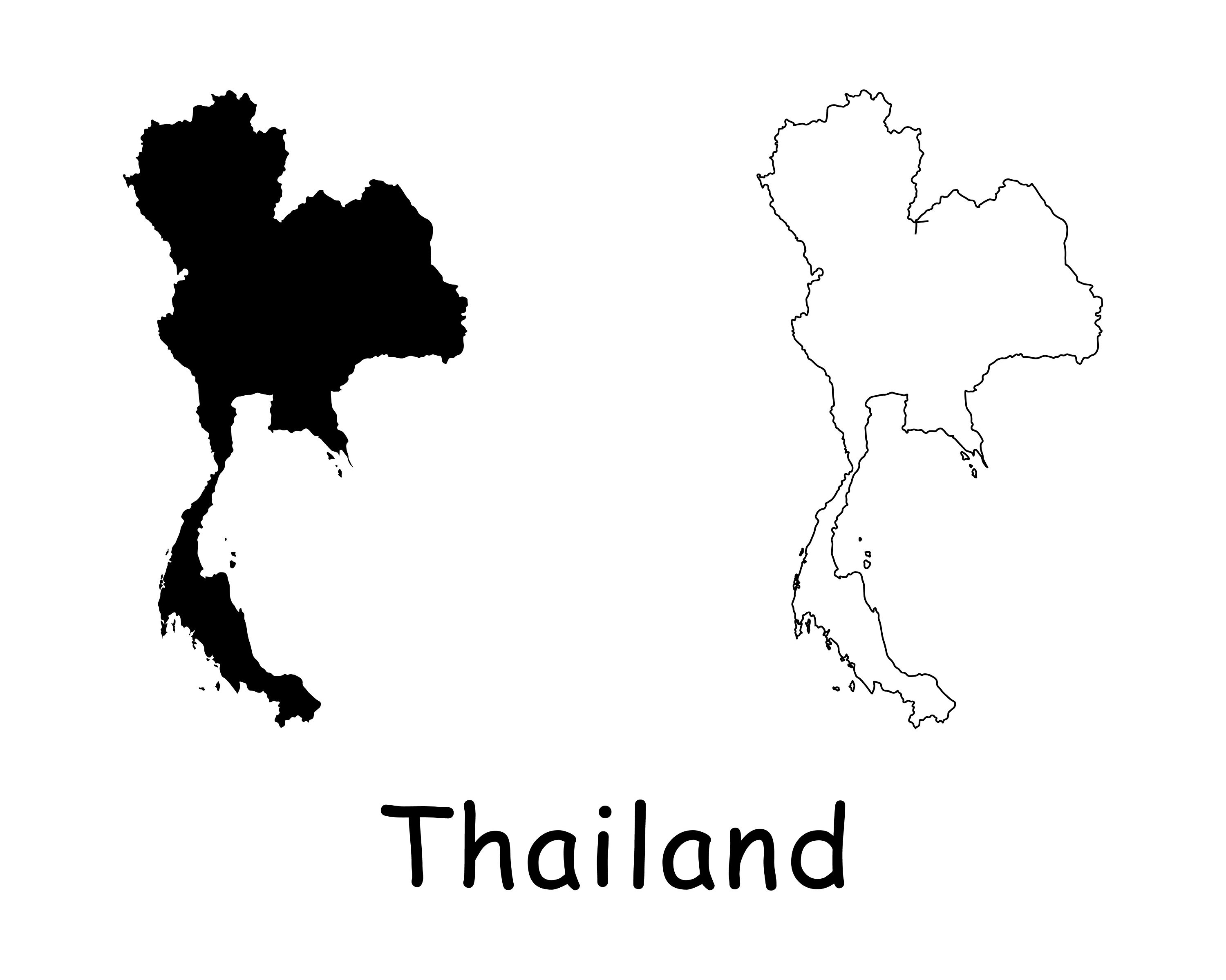 Detail Thailand Umriss Nomer 5